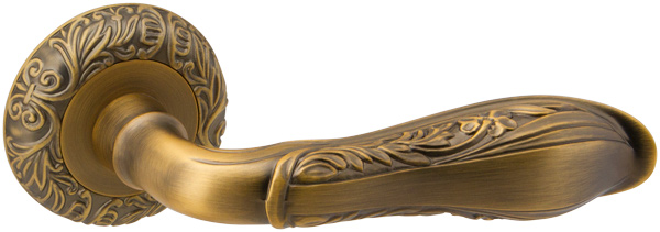 Ручка раздельная Fuaro (Фуаро) DINASTIA SM AB-7 матовая бронза