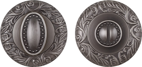 Ручка поворотная Fuaro (Фуаро) BK6 SM AS-3 античное серебро