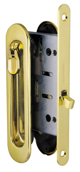 Набор для раздвижных дверей Armadillo (Армадилло) SH011-BK GP-2 Золото