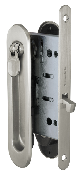 Набор для раздвижных дверей Armadillo (Армадилло) SH011-BK SN-3 Матовый никель