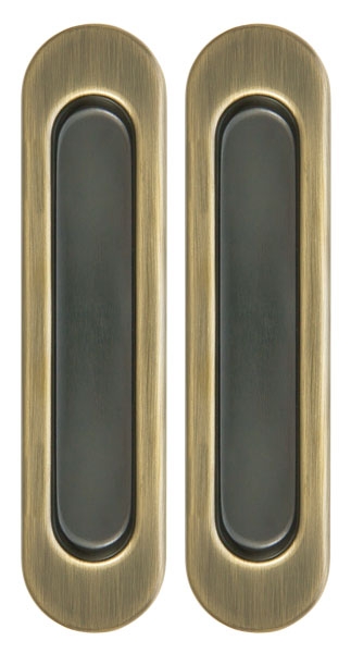 Ручки для раздвижных дверей Armadillo (Армадилло) SH010-WAB-11 матовая бронза