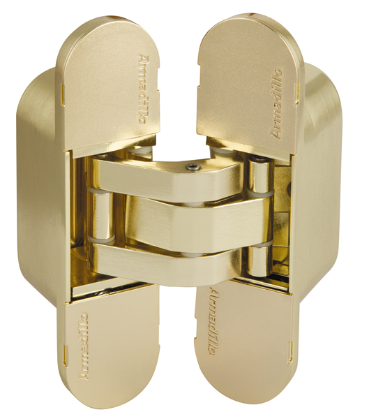 Петля скрытой установки с 3D-регулировкой Armadillo 11160UN3D (Architect 3D-ACH Universal 60) SG «матовое золото»