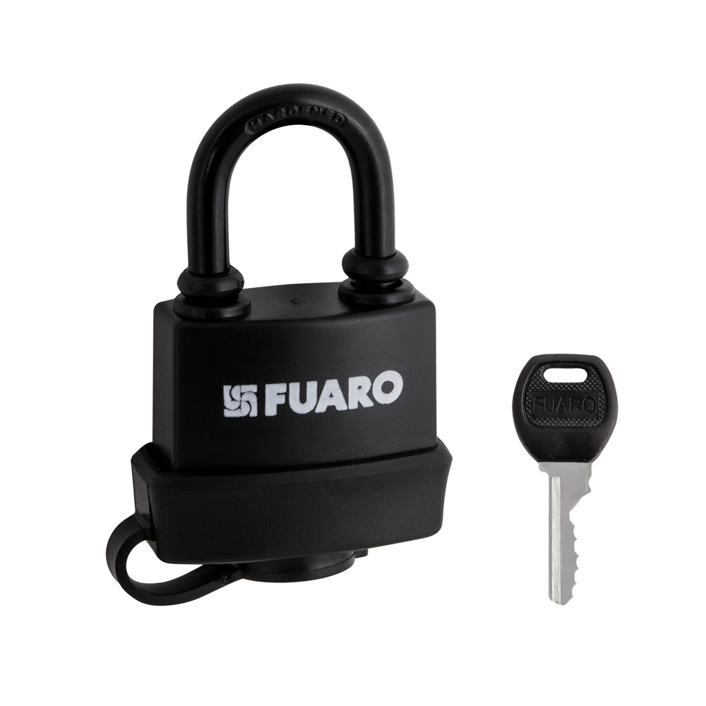 Замок Fuaro (Фуаро) навесной PL-WEATHER-3650 Black 3key (PL-3650) англ.