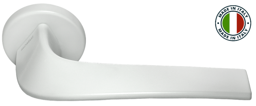 Дверные ручки Morelli Luxury COMETA BIA Цвет - Белый