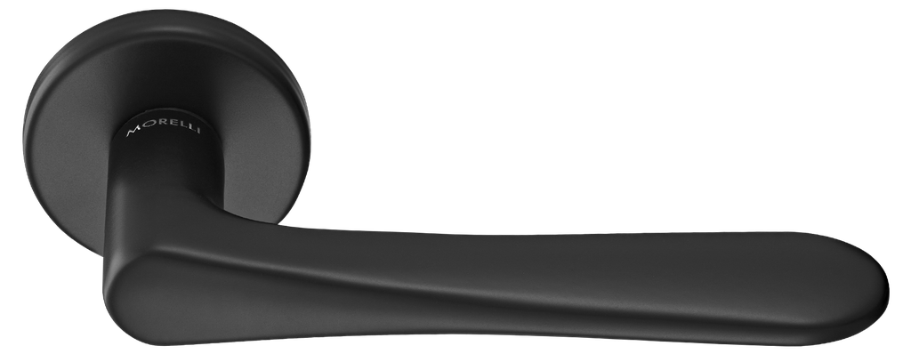 Дверные ручки Morelli Luxury AULA R5 NERO Цвет - Черный