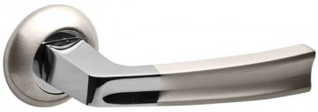 Ручка раздельная Fuaro (Фуаро) VOLT RM SN/CP-3 матовый никель/хром