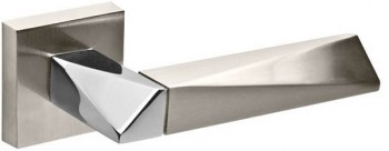 Ручка раздельная Fuaro (Фуаро) DIAMOND DM SN/CP-3 матовый никель/хром