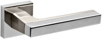 Ручка раздельная Fuaro (Фуаро) FLASH DM CP/SN-8 хром/матовый никель