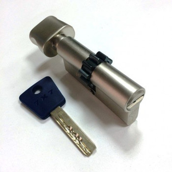 Цилиндровый механизм MUL-T-LOCK 7Х7 L71 ТШ 31-40 ключ-вертушка никель с шестеренкой