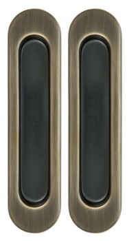 Ручки для раздвижных дверей Armadillo (Армадилло) SH010-AB-7 бронза