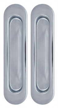 Ручки для раздвижных дверей Armadillo (Армадилло) SH010-СP-8 хром