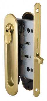 Набор для раздвижных дверей Armadillo (Армадилло) SH011-BK SG-1 Матовое золото