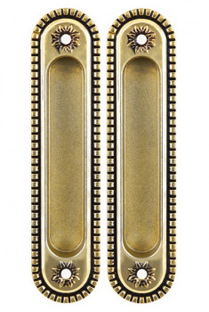 Ручки для раздвижных дверей Armadillo (Армадилло) SH010/CL FG-10 Французское золото