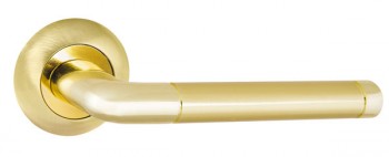 Ручка раздельная Punto (Пунто) REX TL SG/GP-4 матовое золото/золото