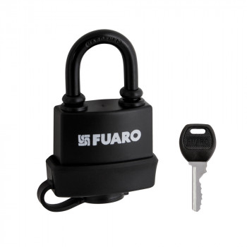 Замок Fuaro (Фуаро) навесной PL-WEATHER-3640 Black 3key (PL-3640) англ.