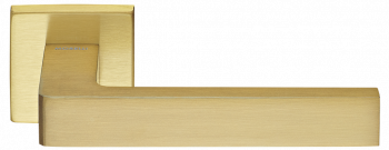 Дверные ручки Morelli Luxury HORIZONT S5 OSA Цвет - Матовое золото