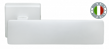 Дверные ручки Morelli Luxury SPACE-SQ BIA Цвет - Белый