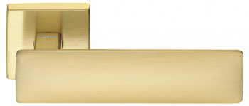 Дверные ручки Morelli Luxury SPACE S5 OSA Цвет - Матовое золото